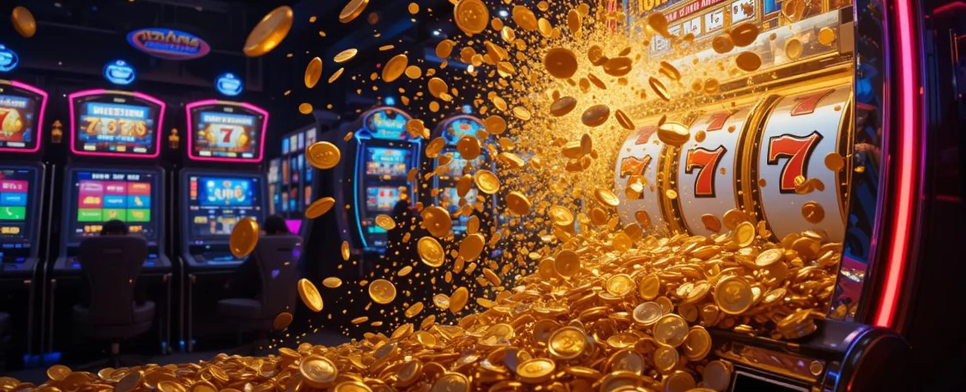 A dynamic image representing successful betting strategies in an arena setting.